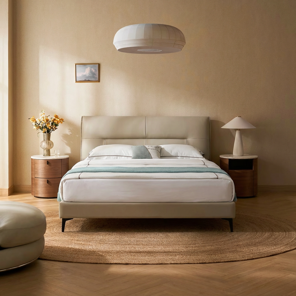 Lumi Veil Queen Bed
