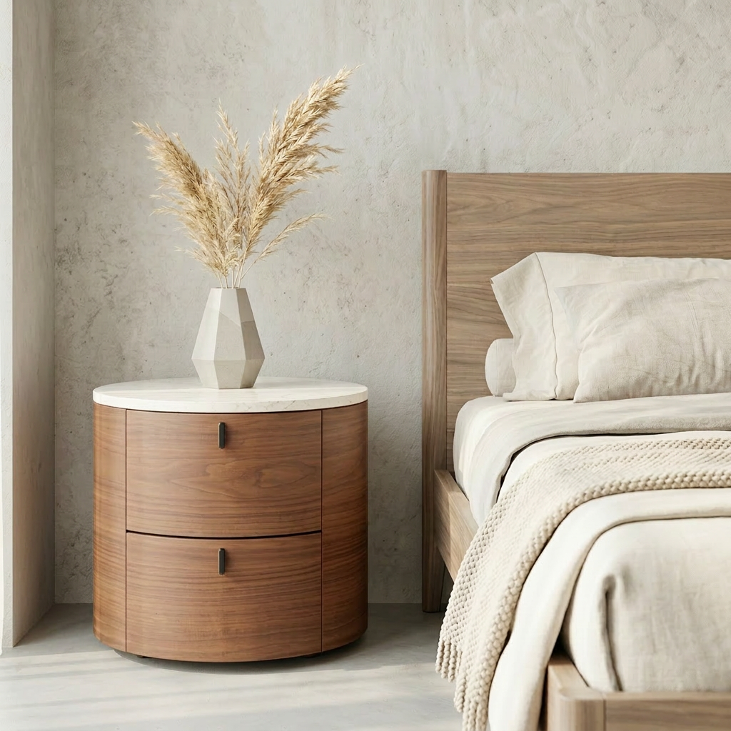 Aurora Solid-Bedside table