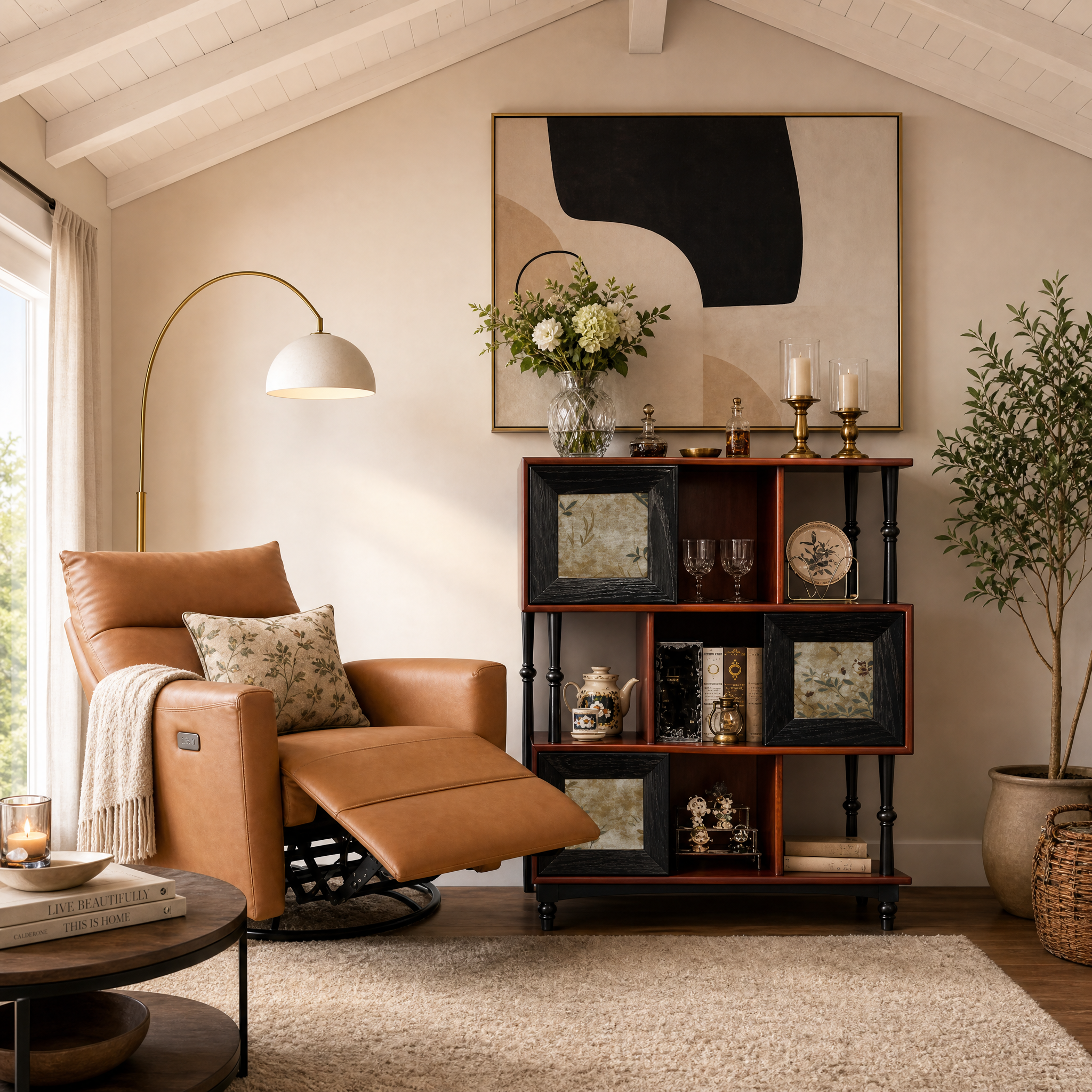 Display Cases & Sideboard