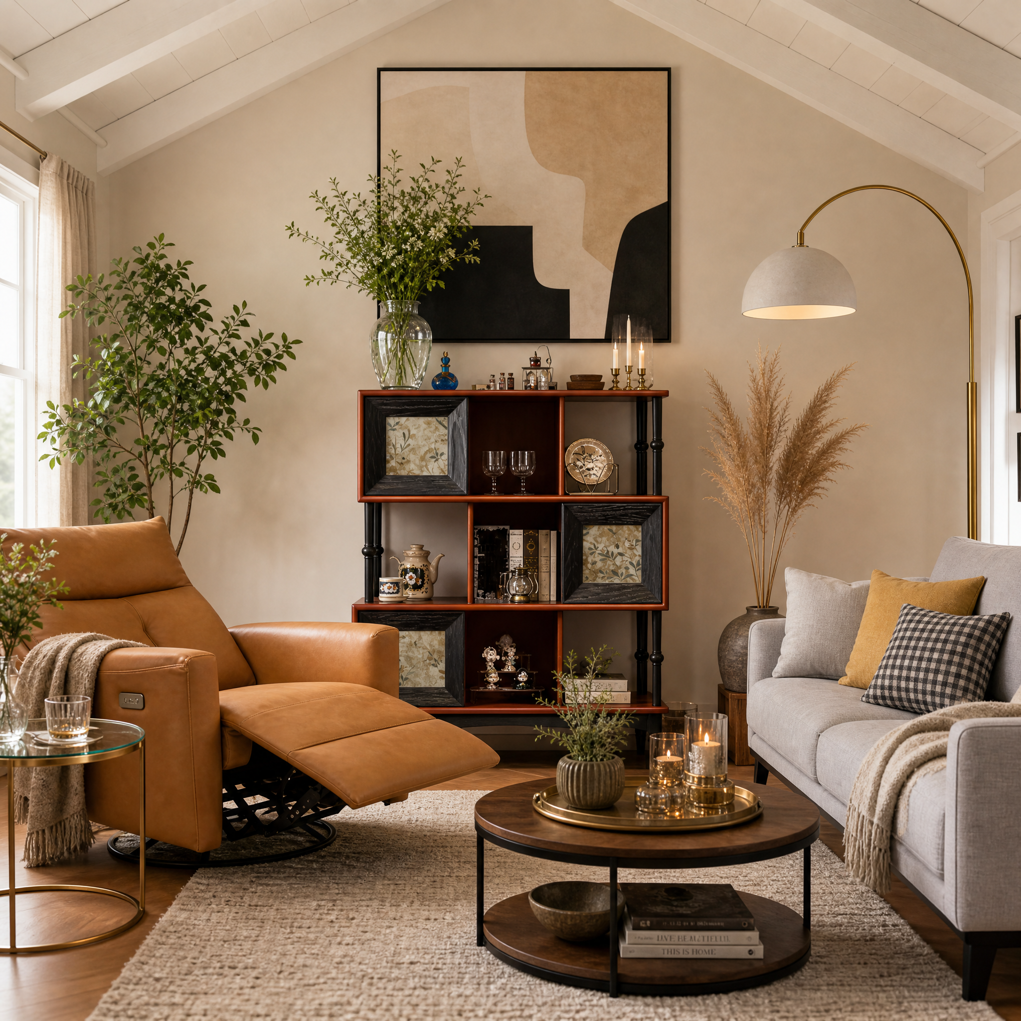 Display Cases & Sideboard