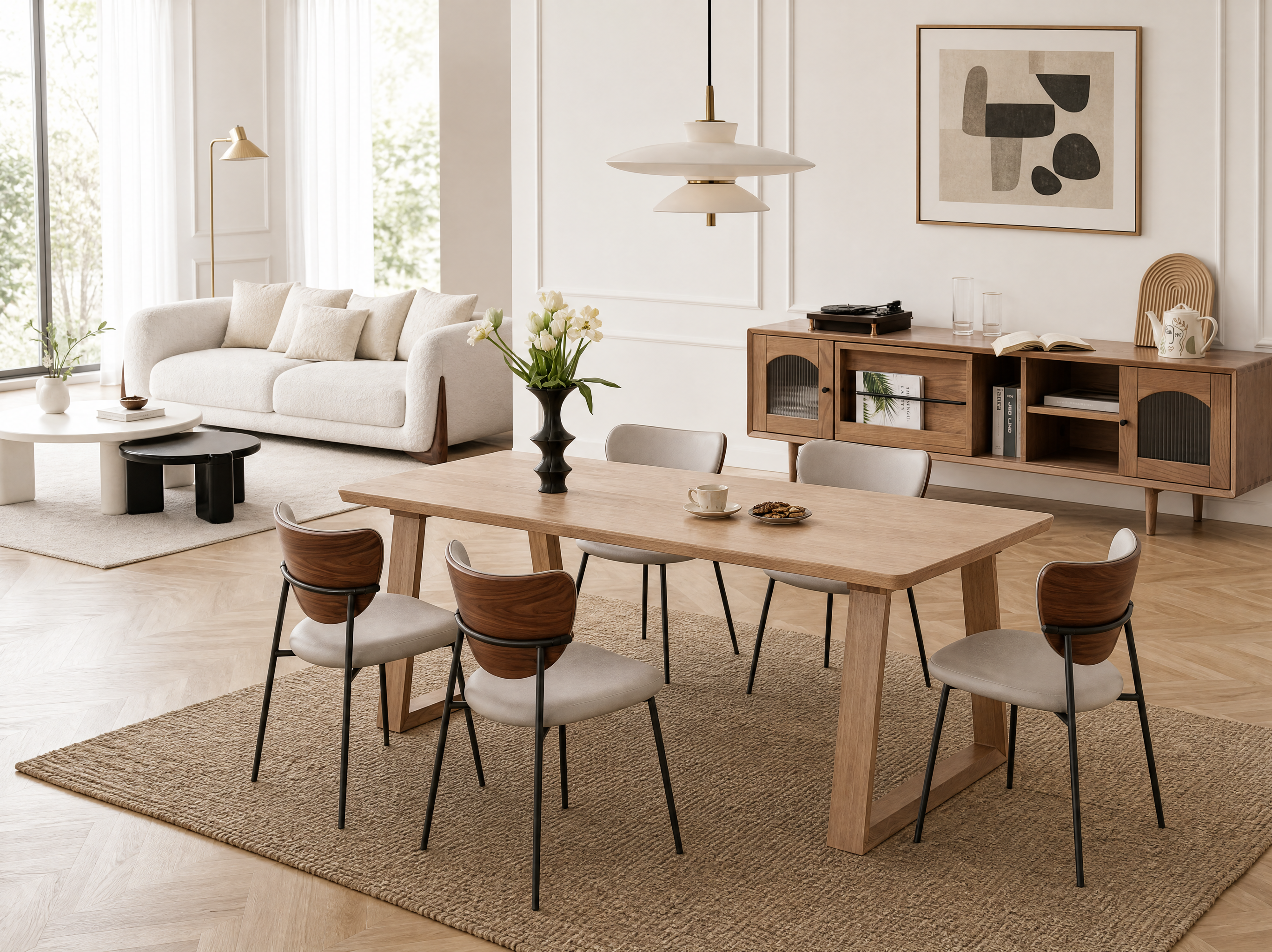 Urban Flow Dining Table