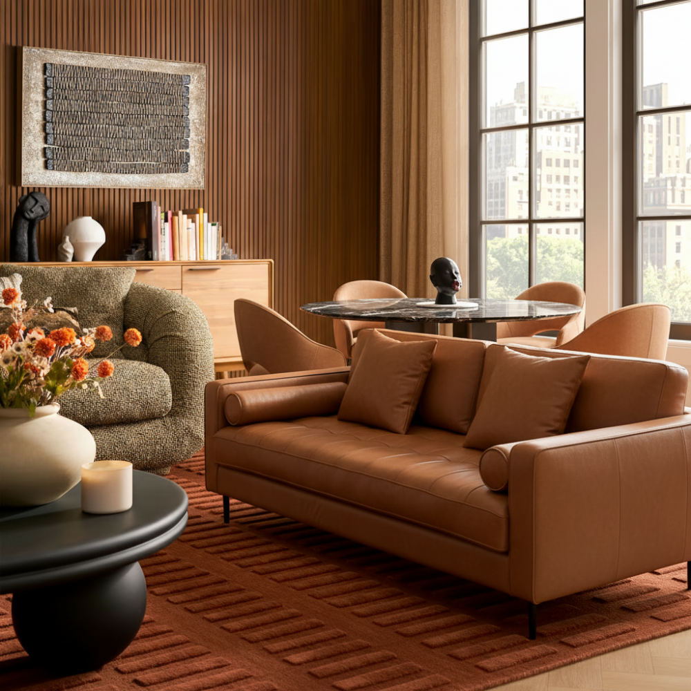 Monroe Velvet Sofa - L
