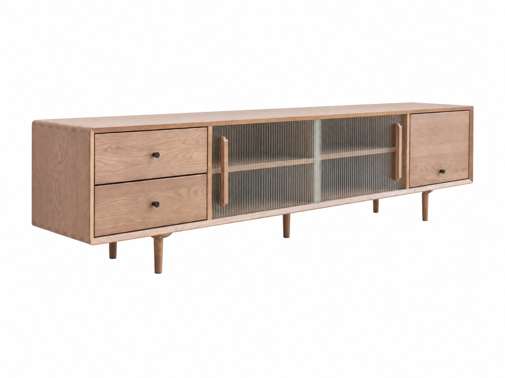 Havn Oak Minimal Consoles & Sideboard