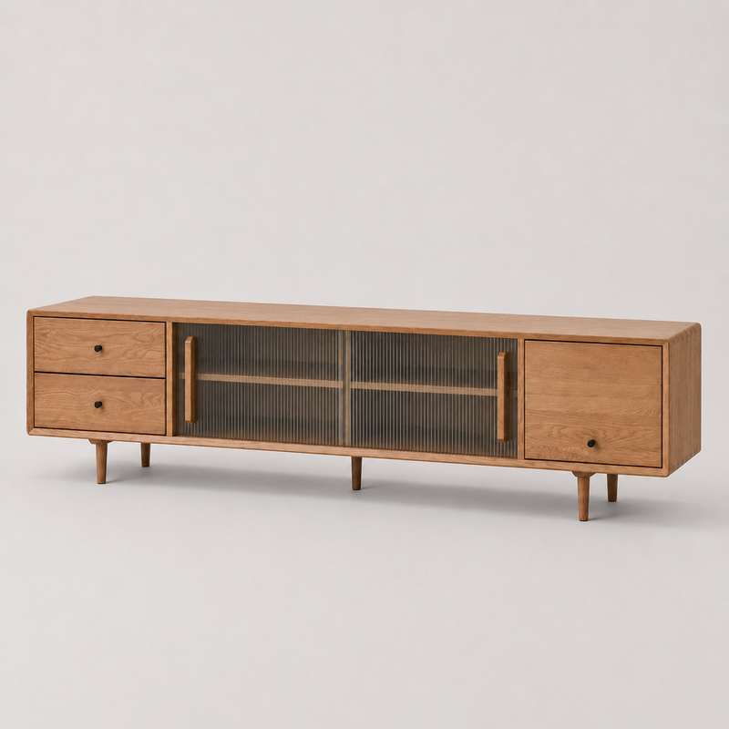 Havn Oak Minimal Consoles & Sideboard