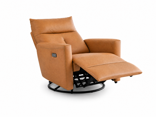 Urban Arc Electric Recliner Chair - Brown