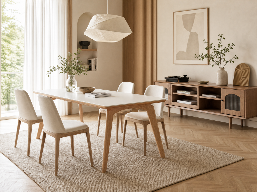 Lumi Wave Dining Table