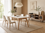 Lumi Wave Dining Table