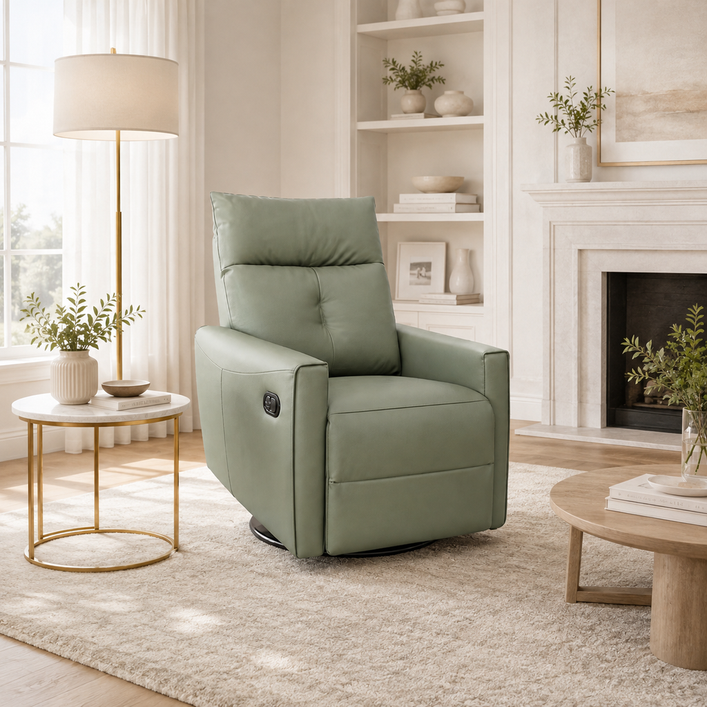 Urban Arc Electric Recliner Chair - Green
